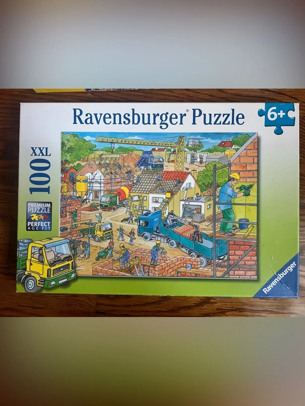 Ravensburger 100-Piece XXL Puzzles : Fire Department and Building Houses